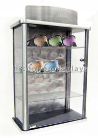 Chine La publicité acrylique supérieure de magasin de détail d'Eyewear de vitrine de Tableau fermant à clef le présentoir en verre fournisseur