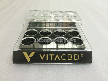 Chine Présentoir acrylique cosmétique de vernis à ongles de magasin de détail avec le logo fait sur commande fournisseur