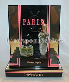 Chine Cosmétiques de Paris vendant le présentoir acrylique de parfum de montages de magasin 3-Step fournisseur