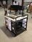 Rayonnage à simple face au détail mobile de gondole pour le fabricant de café d'affichage fournisseur
