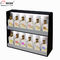 Présentoirs de maquillage d'éclairage acrylique, partie supérieure du comptoir cosmétique d'unités de visualisation de parfum fournisseur