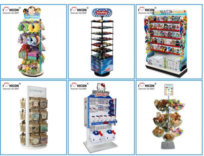 Inspirez le présentoir debout de magasin de jouet de POP de support d'affichage de fileur de plancher d'enfants