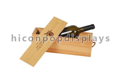 Chine Vitrine en bois simple de vin pour le magasin de vin, boîte de présentation de vin fournisseur