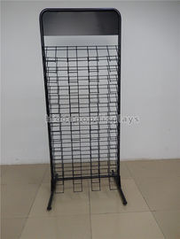 Chine Le bois en métal couvre de tuiles des supports d'affichage, présentoir d'intérieur de tuiles de Floorstand fournisseur