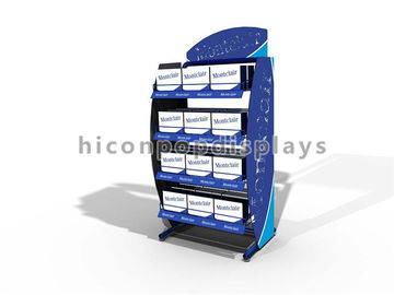 Chine Rayonnage de gondole de vente au détail en métal de rayonnage de magasin de pharmacie avec le support de fil de 4 rangées fournisseur