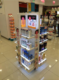 Chine Présentoirs promotionnels de maquillage d'éclairage d'Instore de présentoir de cosmétiques fournisseur
