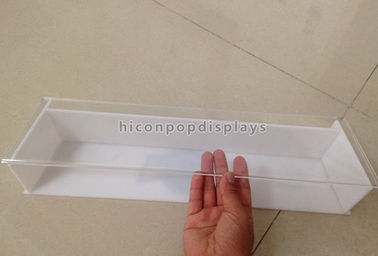 Chine Les vitrines acryliques transparentes faites sur commande dégagent la partie supérieure du comptoir acrylique de boîte de présentation fournisseur