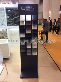 Chine 3 - Ramez les supports d'affichage en pierre témoin en métal pour la publicité de salon commercial/exposition de tuile fournisseur