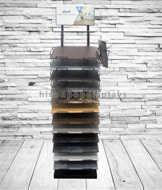 Chine Support d'affichage adapté aux besoins du client de marbre de support de salle d'exposition de pierre en métal de supports d'affichage de carrelage fournisseur