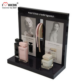 Chine Obtenez à attention le présentoir cosmétique fait sur commande acrylique bas MOQ pour le magasin de beauté fournisseur