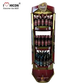 Chine Expositions de marchandises adaptées aux besoins du client de bruit de support d'affichage de bière de boisson de présentoir de vin fournisseur