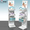 Affichage cosmétique cosmétique de gondole de salon de beauté de présentoir de conception de promotion fournisseur