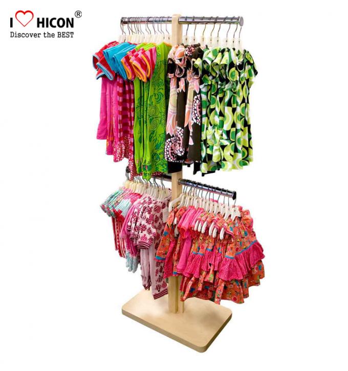 Les montages de magasin d'habillement d'enfants ont adapté l'affichage aux besoins du client de magasin d'habits de MOQ 20pcs