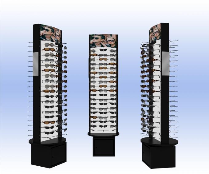 Unités de visualisation de lunettes de soleil de Dior de dessus de Tableau augmentant le présentoir d'Eyewear de valeur de marque