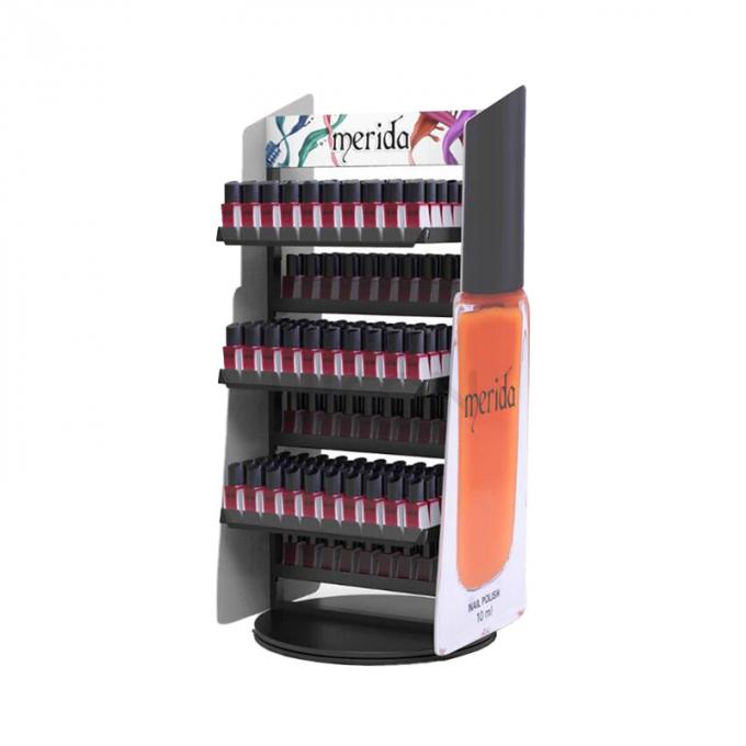 Le présentoir cosmétique le support d'affichage de vente au détail de couleur de vernis à ongles à vendre